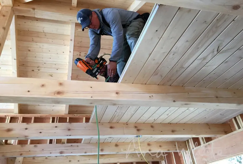 tongue and groove composite decking