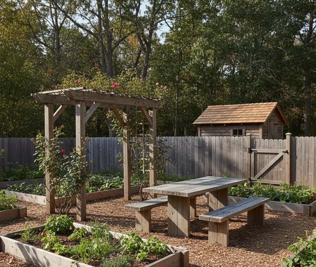 Outdoor Uses of Rough Lumber