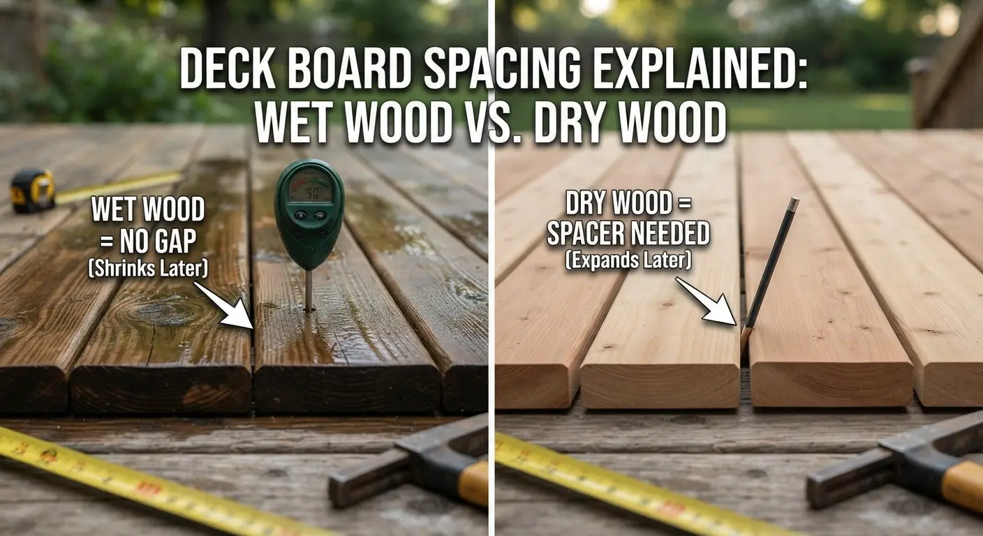 Wet Wood vs. Dry Wood