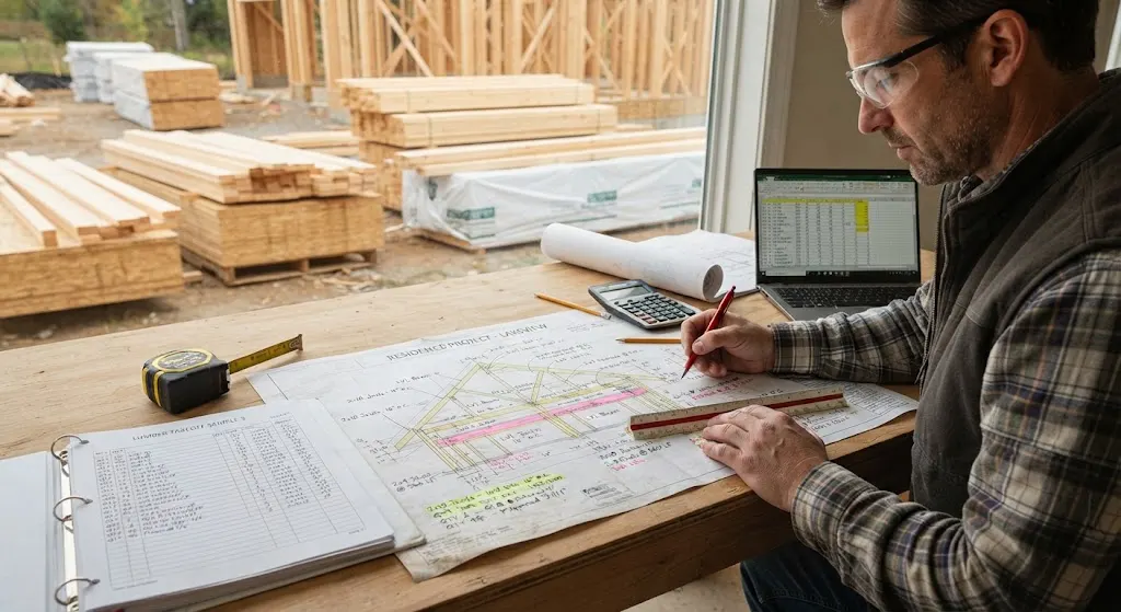 Lumber Residential Takeoff
