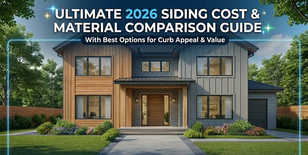 Siding cost and material comparison guide